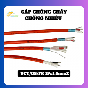Cáp chống cháy chống nhiễu GL Cables 1Px1.5mm2